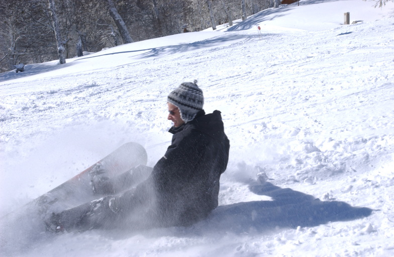 Snowboard en Ladera Sur, Chapelco