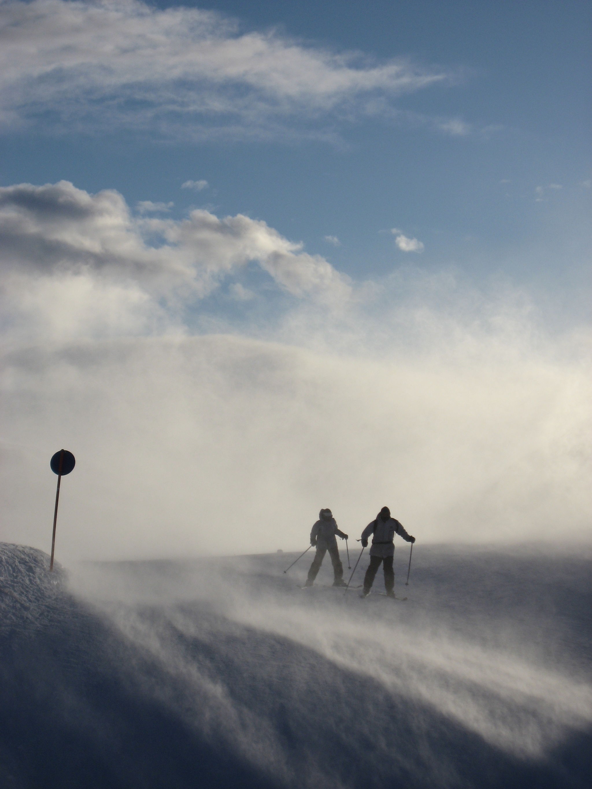 2 skiiers, Hemsedal