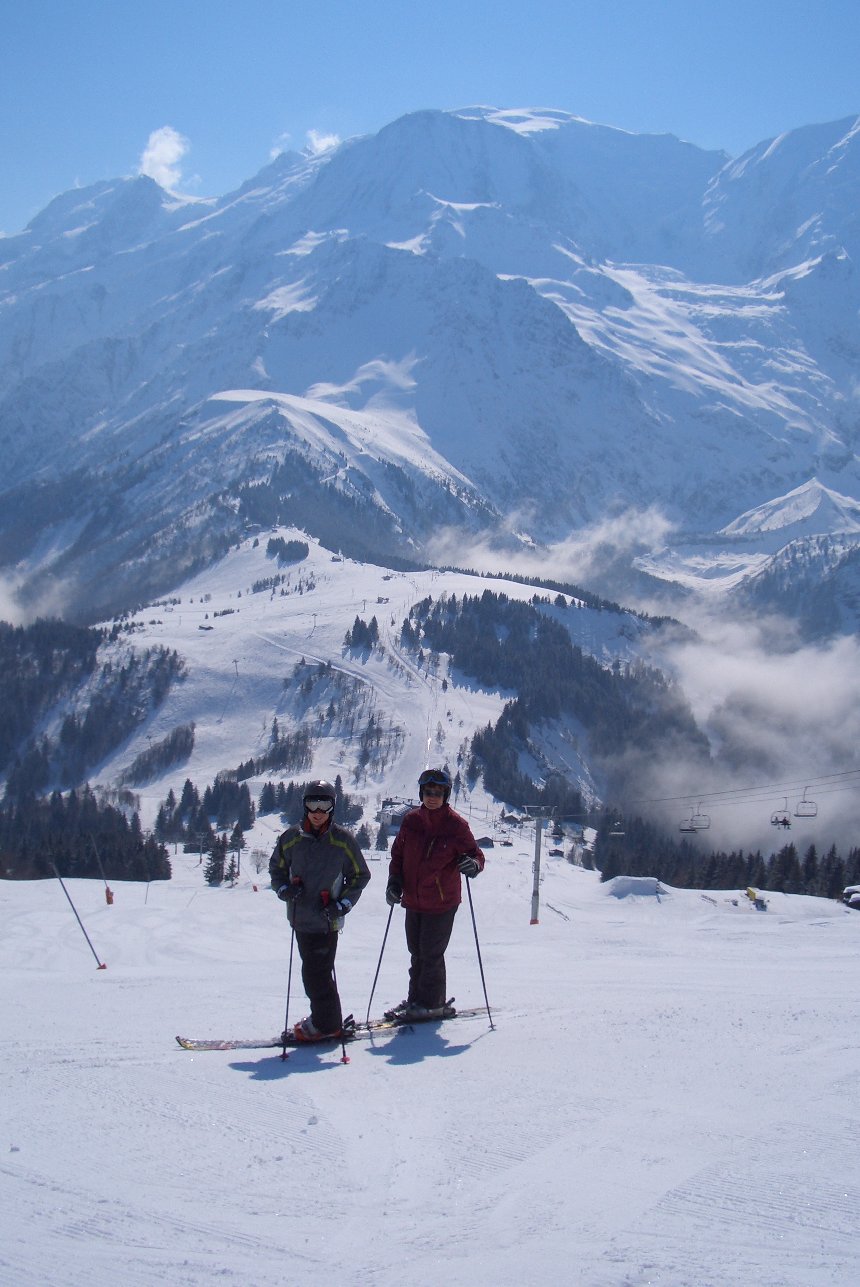 Mont Blanc, Les Houches