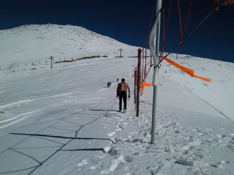 Between the 7 stations & tochal peak