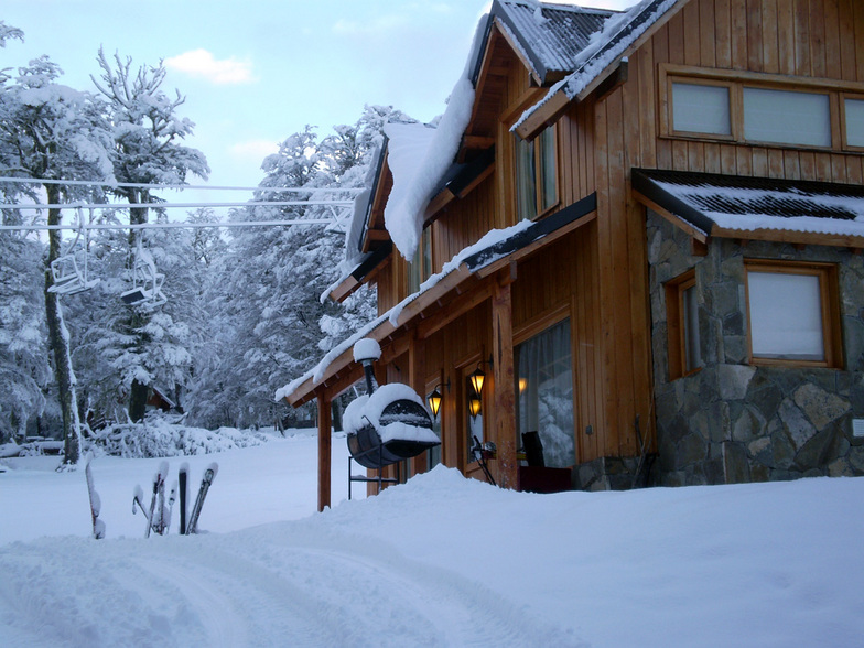 Nieva en Ladera Sur, Chapelco