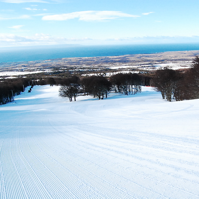 Skiing to the Magelleans Strait, Cerro Mirador