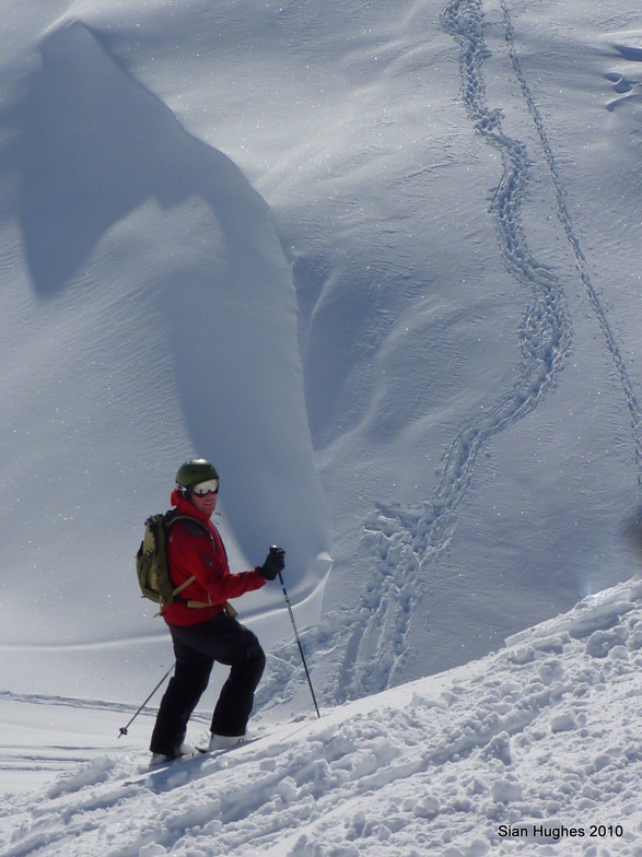 Off Piste from the Mossettes, Avoriaz