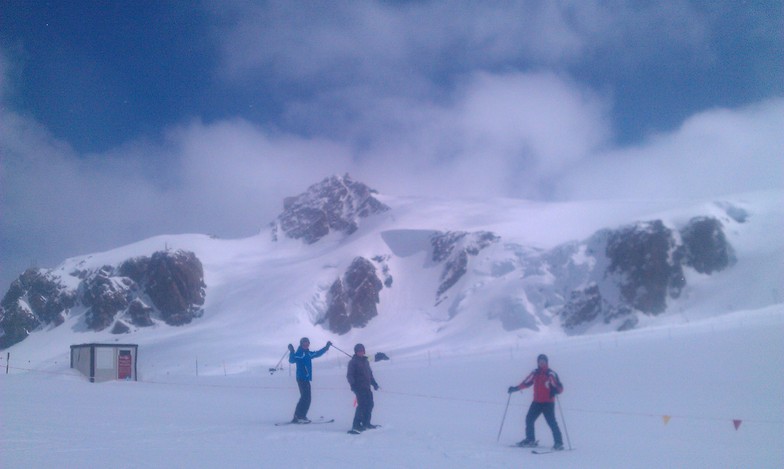 Plateaux Rosa, Cervinia, 3450m at end of April 2011, Breuil-Cervinia Valtournenche