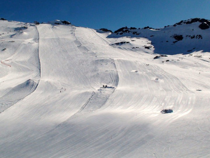 Mölltaler Gletscher snow