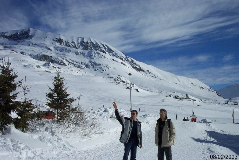 matt &amp; steve alpe d huez feb 03, Alpe d'Huez