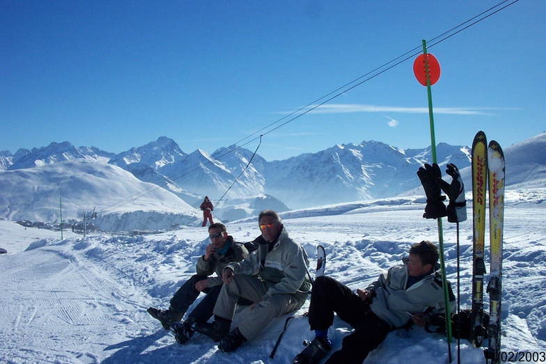 chilling out alpe d huez, Alpe d'Huez