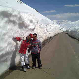 dream snow on the road, Dizin