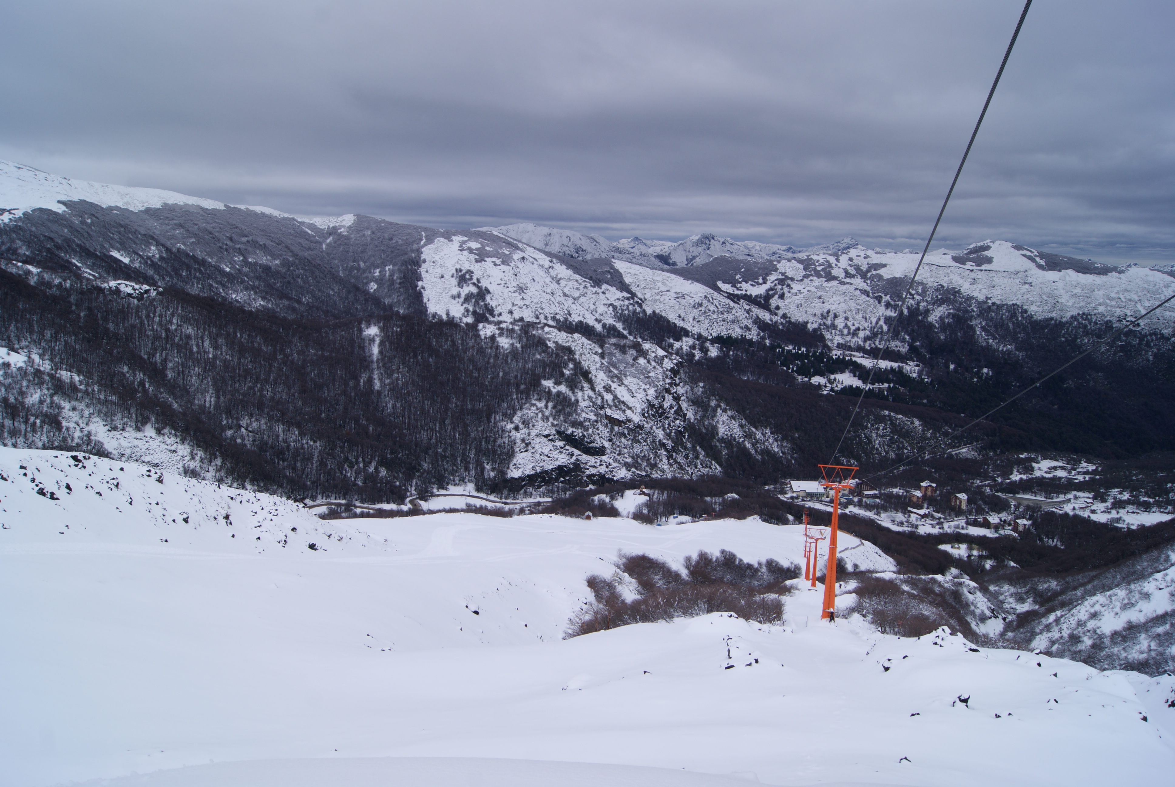 New chairlift WENCHE, Nevados de Chillan