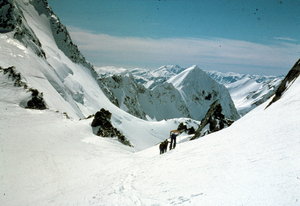 Tasman saddle 1980, Aoraki-Mt Cook photo