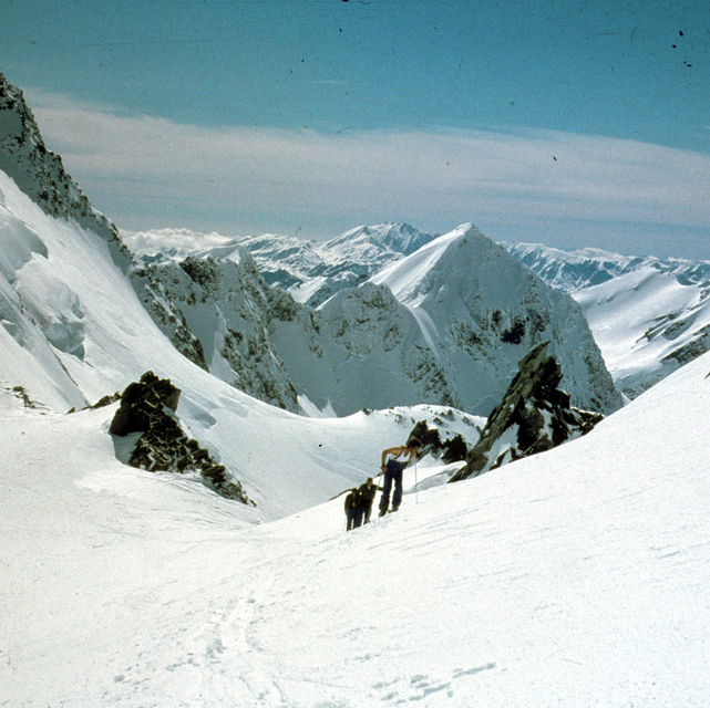 Aoraki-Mt Cook Snow: Tasman saddle 1980