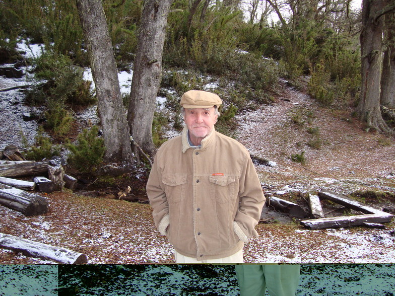 Roberto en el Perito Moreno , El Bolson