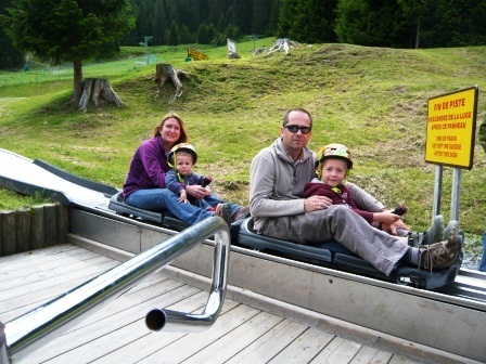 Luge Pre La Joux, La Chapelle d'Abondance