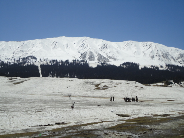 Gulmarg snow