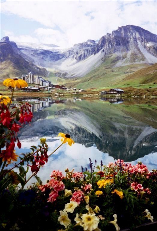 Summer reflections, Tignes