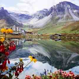 Summer reflections, Tignes