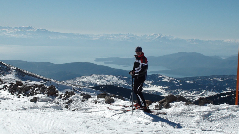 view from odyseas parnasos, Mount Parnassos