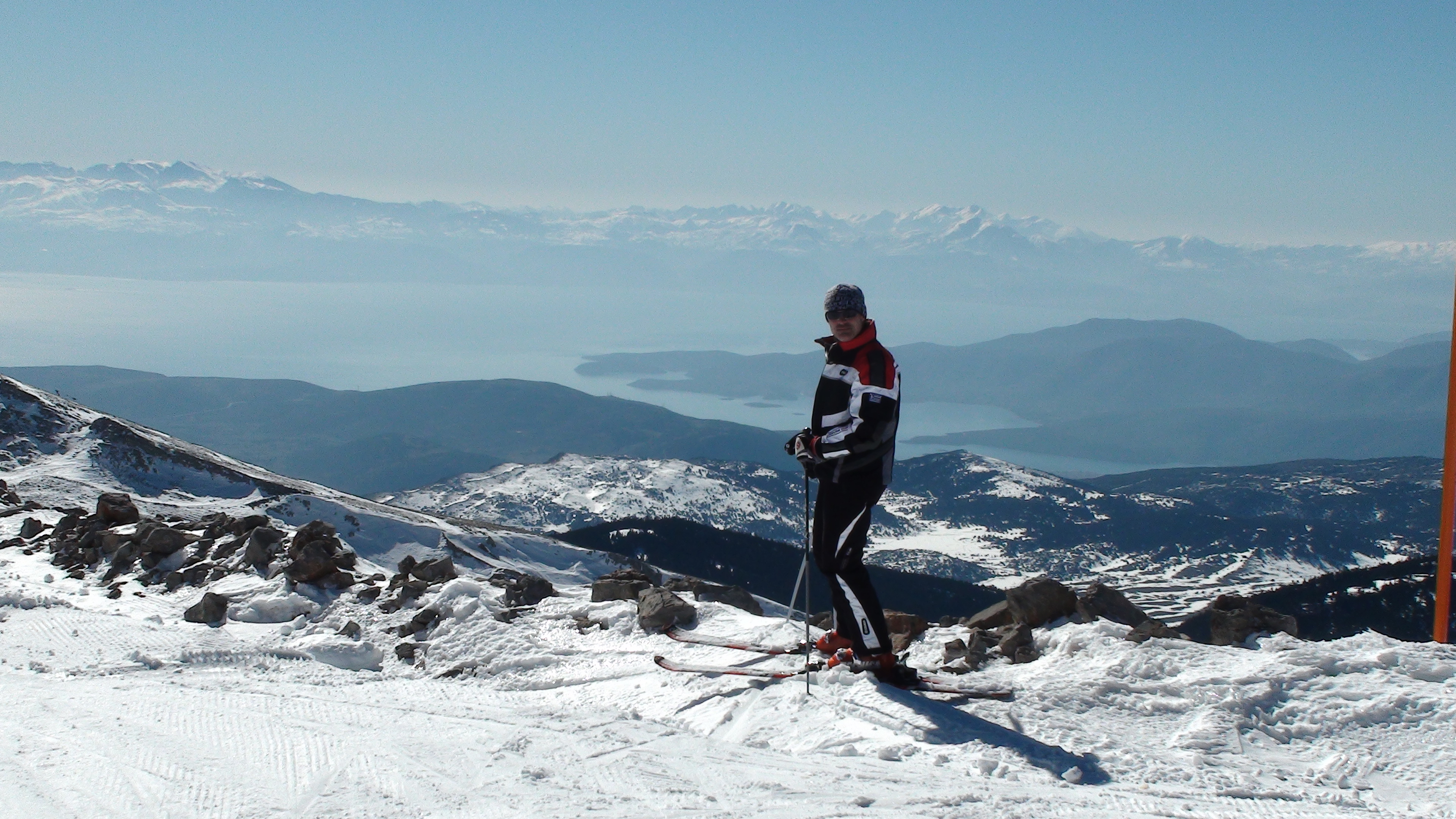 view from odyseas parnasos, Mount Parnassos