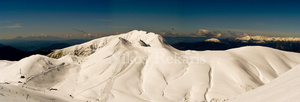 Panorama of Velouchi ski center, Karpenisi photo