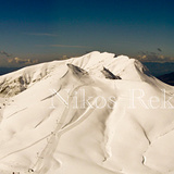 Panorama of Velouchi ski center, Karpenisi