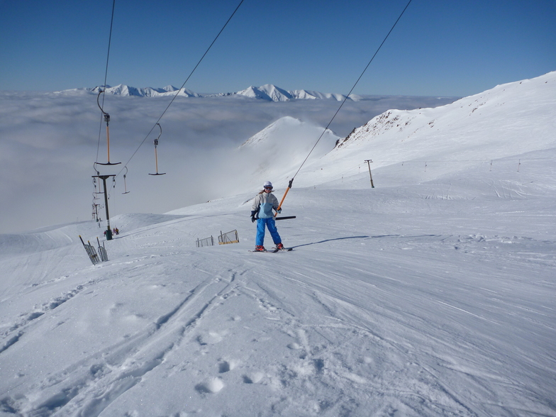 Main t bar Mt Cheeseman, Mount Cheeseman