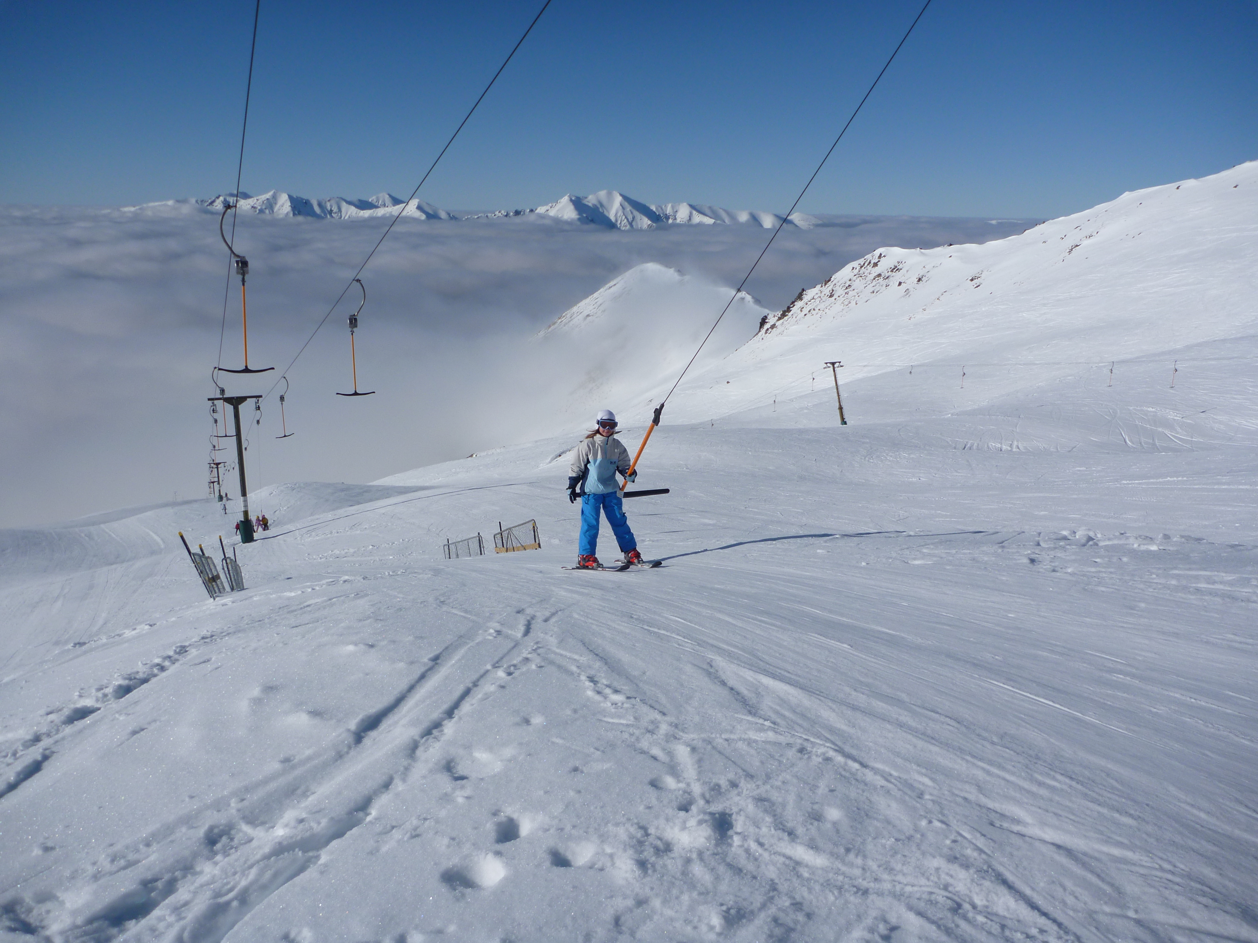 Main t bar Mt Cheeseman, Mount Cheeseman
