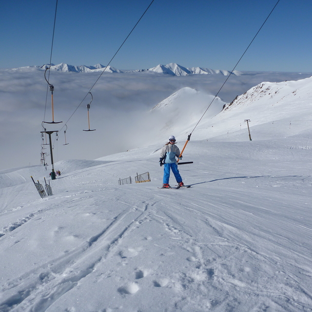 Main t bar Mt Cheeseman, Mount Cheeseman