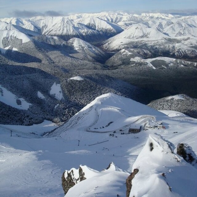 Fresh snow, Mount Cheeseman