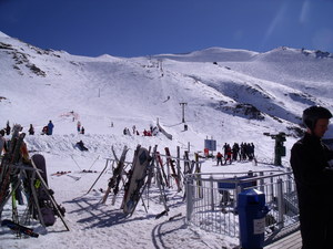 Blue bird day, Mount Cheeseman photo