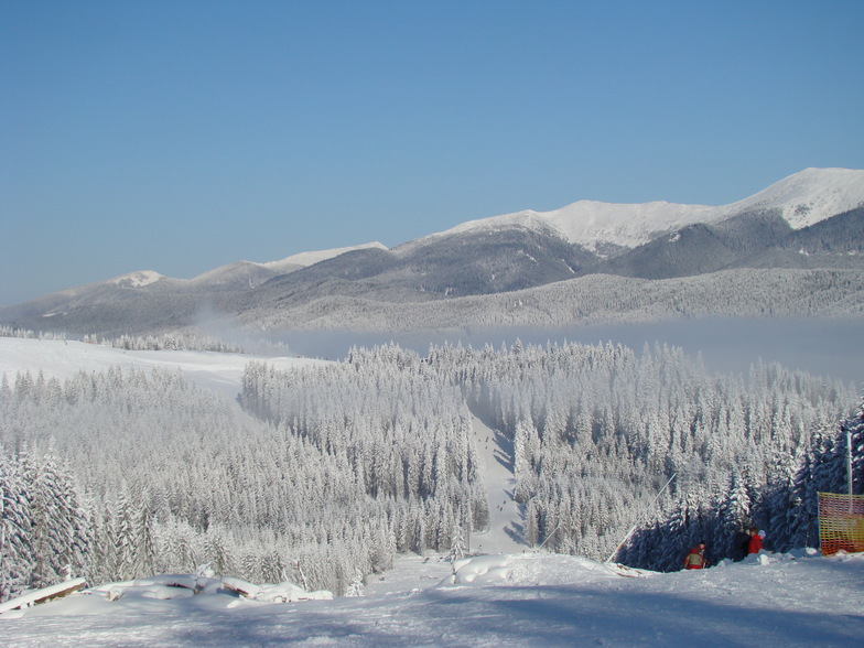 Bukovel snow