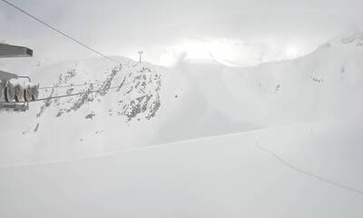 Presena Glacier webcam