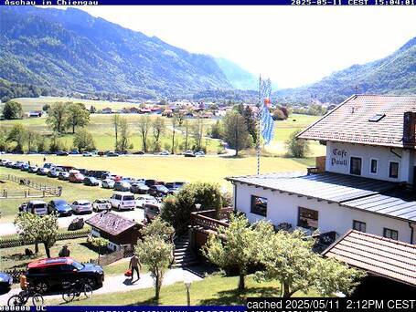 Aschau im Chiemgau webbkamera vid kl 14.00 igår