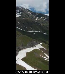 Avoriaz webcam às 14h de ontem
