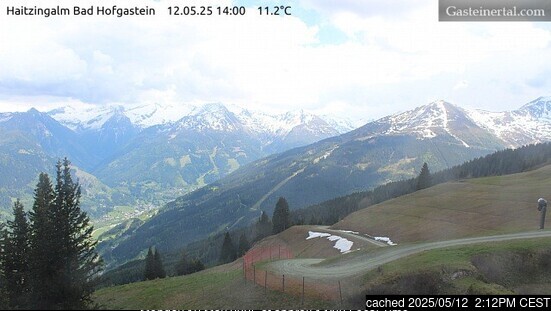 Bad Hofgastein webcam alle 2 di ieri sera