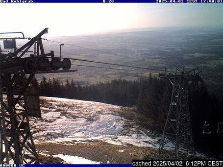 Live snöwebbkamera för Bad Kohlgrub 