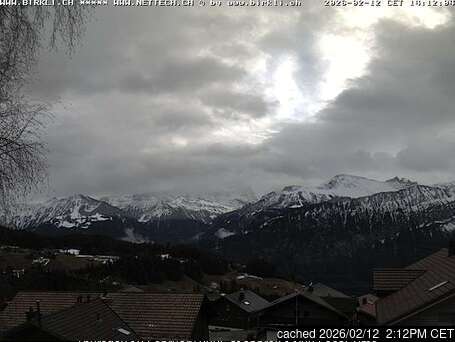 Beatenberg Webcam Showing Current Snow Conditions