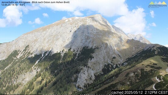 Berchtesgaden webcam op lunchtijd vandaag