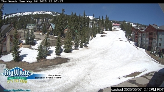 Big White webcam all'ora di pranzo di oggi