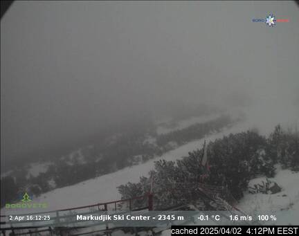 Live Snow webcam for Borovets