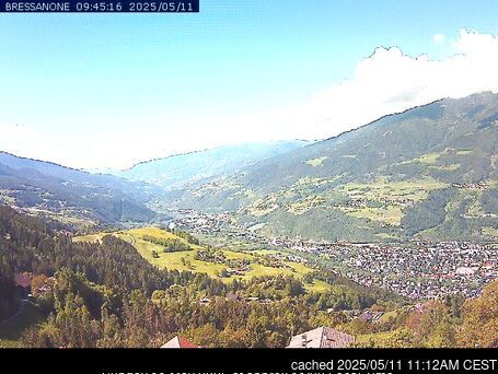 Plose – Brixen Bressanone webcam às 14h de ontem
