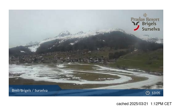 Live webcam para Brigels-Waltensburg-Andiast se disponível