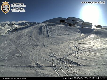 Live webcam per Brusson se disponibile