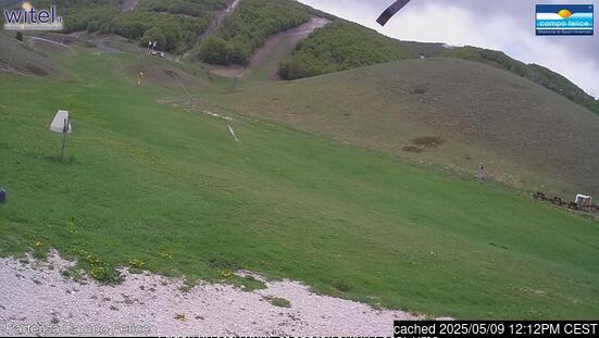 Campo Felice-Rocca di Cambio webcam alle 2 di ieri sera