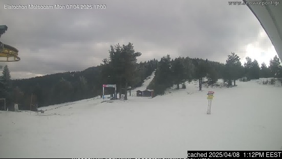 Elatohori Pierias webcam alle 2 di ieri sera