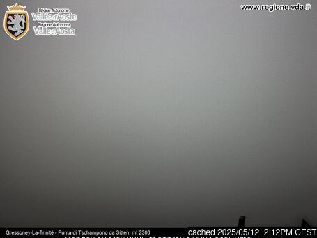 Gressoney-la-Trinite webcam às 14h de ontem