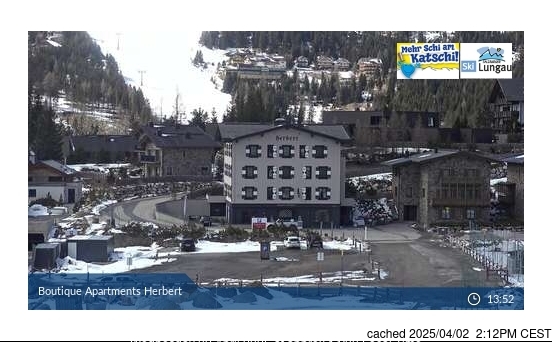 Katschberg Aineck Webcam Showing Current Snow Conditions