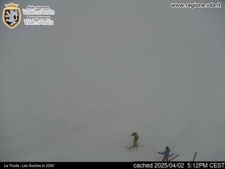 Live Snow webcam for La Thuile