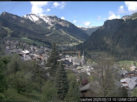 La Chapelle d'Abondance webcam às 14h de ontem