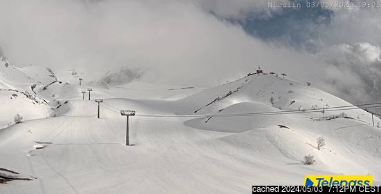 Limone Piemonteの雪を表すウェブカメラのライブ映像