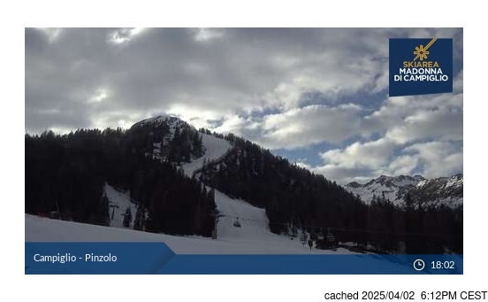 Live Sneeuw Webcam voor Madonna di Campiglio